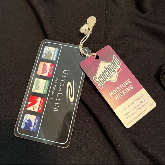 NWT Ultra Club Cool And Dry Women’s XS Scotchgard Moisture Wicking Polo Uniform - Picture 5 of 6